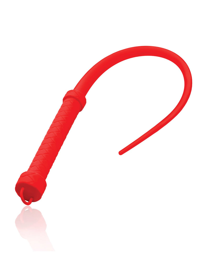 Xr LLC Master Series Viper Tail Silicone Whip Red Kink & BDSM