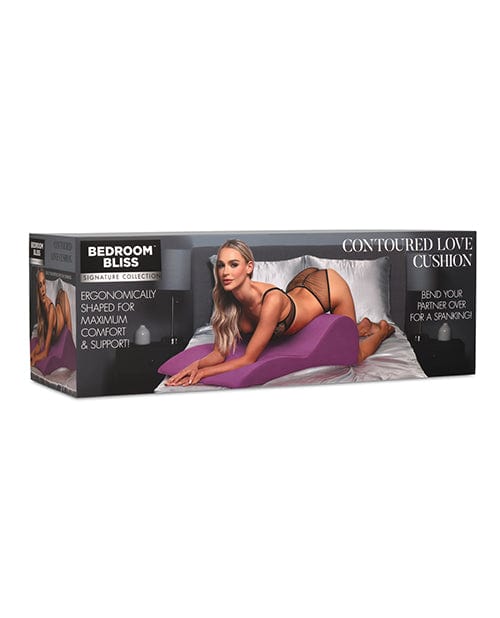 Xr LLC Bedroom Bliss Contoured Love Cushion More
