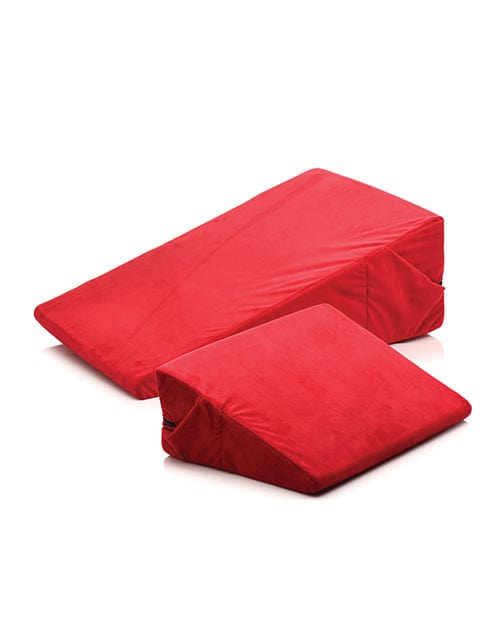 Xr LLC Bedroom Bliss Love Cushion Set - Red More
