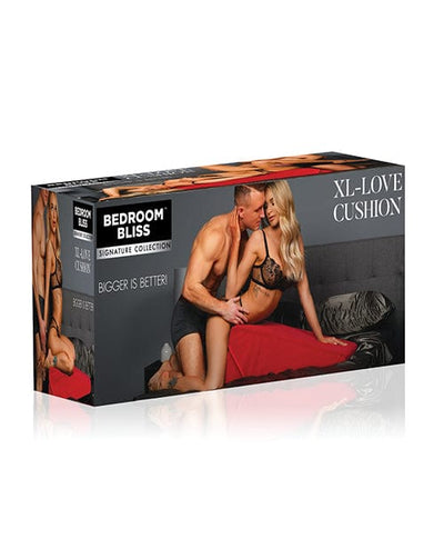 Xr LLC Bedroom Bliss Xl Love Cushion - Red More