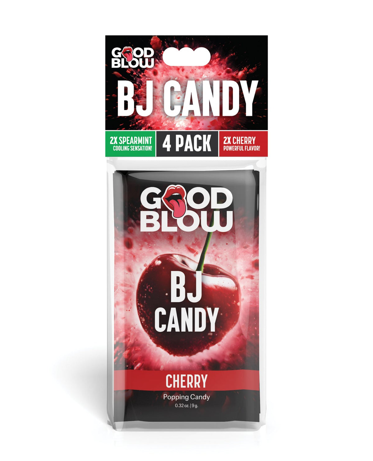 Good Blow BJ Sampler Pack - Pack of 4, Spearmint/Cherry