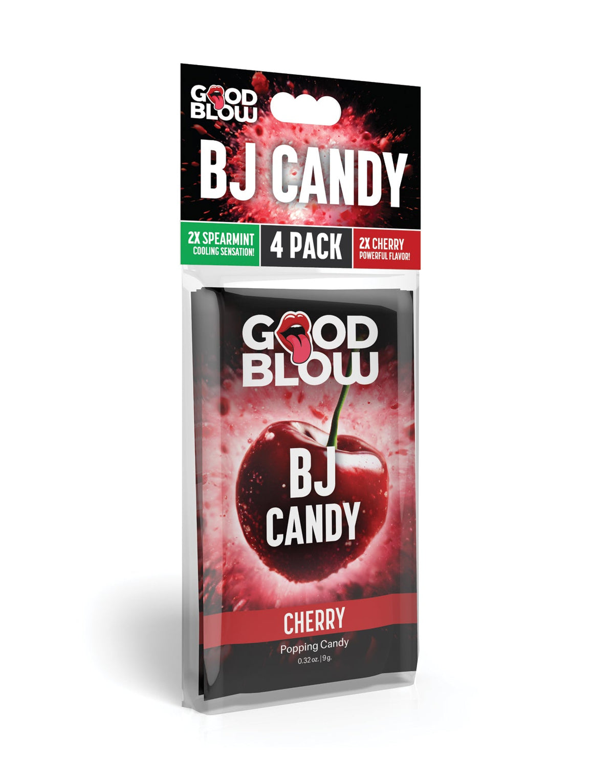 Good Blow BJ Sampler Pack - Pack of 4, Spearmint/Cherry