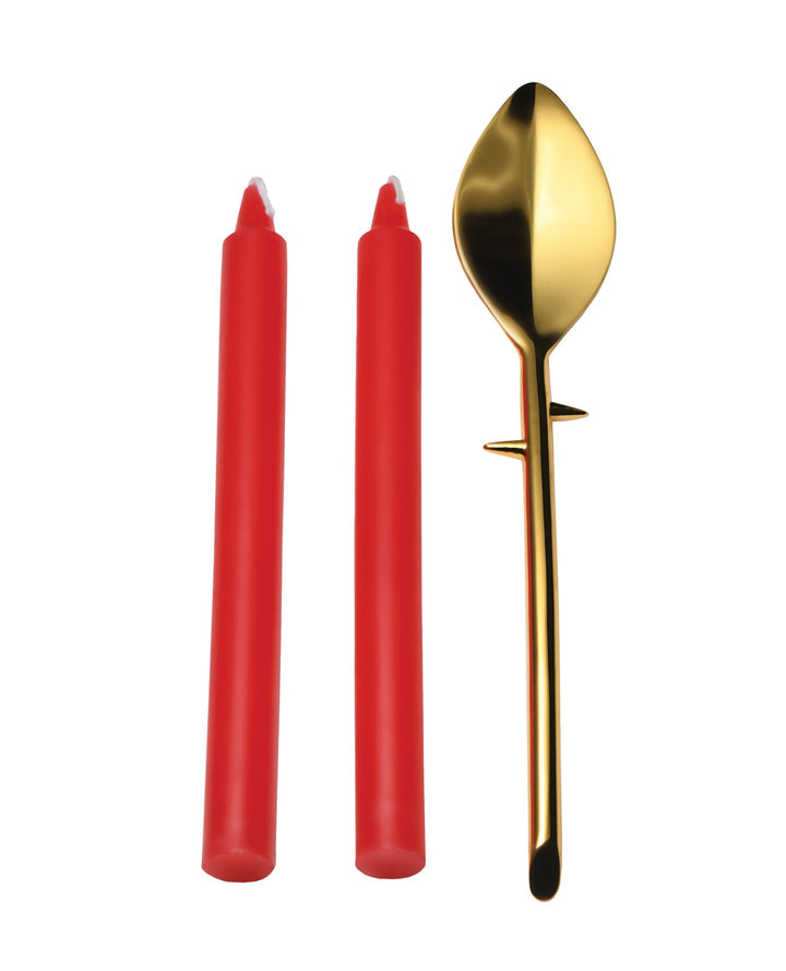 Xr LLC Master Series Drip Sensation Spoon &amp; Dip Candle Set More