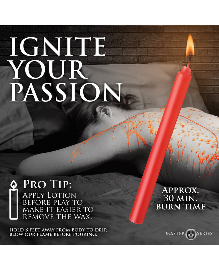 Xr LLC Master Series Drip Sensation Spoon &amp; Dip Candle Set More