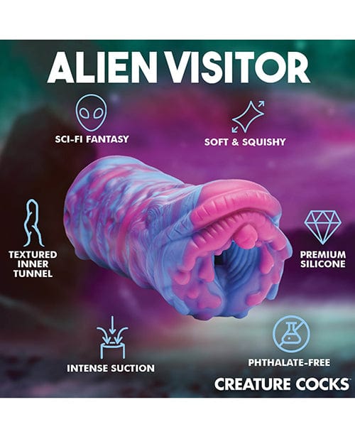 Xr LLC Creature Cocks Cyclone Alien Silicone Vagina Stroker Penis Toys
