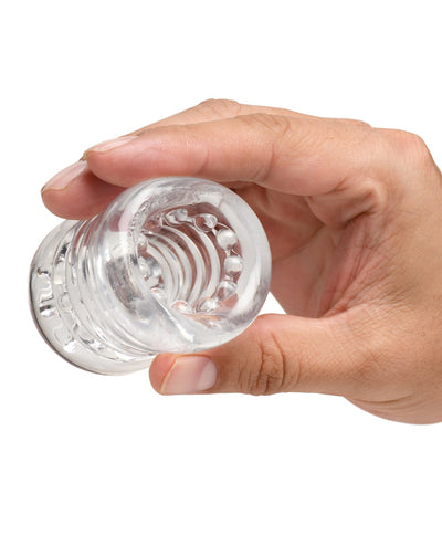 Xr LLC Master Series Ball Stack Ball Stretcher - Clear Penis Toys