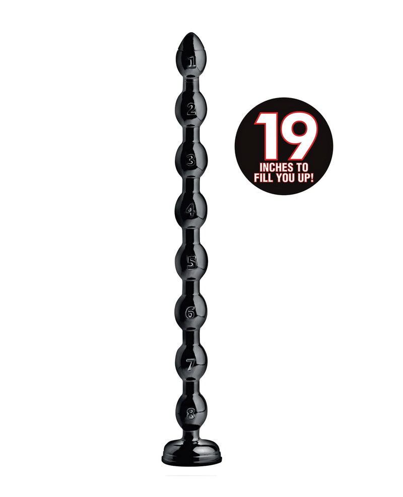 Xr LLC Hosed 1.5" Beaded Hose - 19" Long Shower Accessories