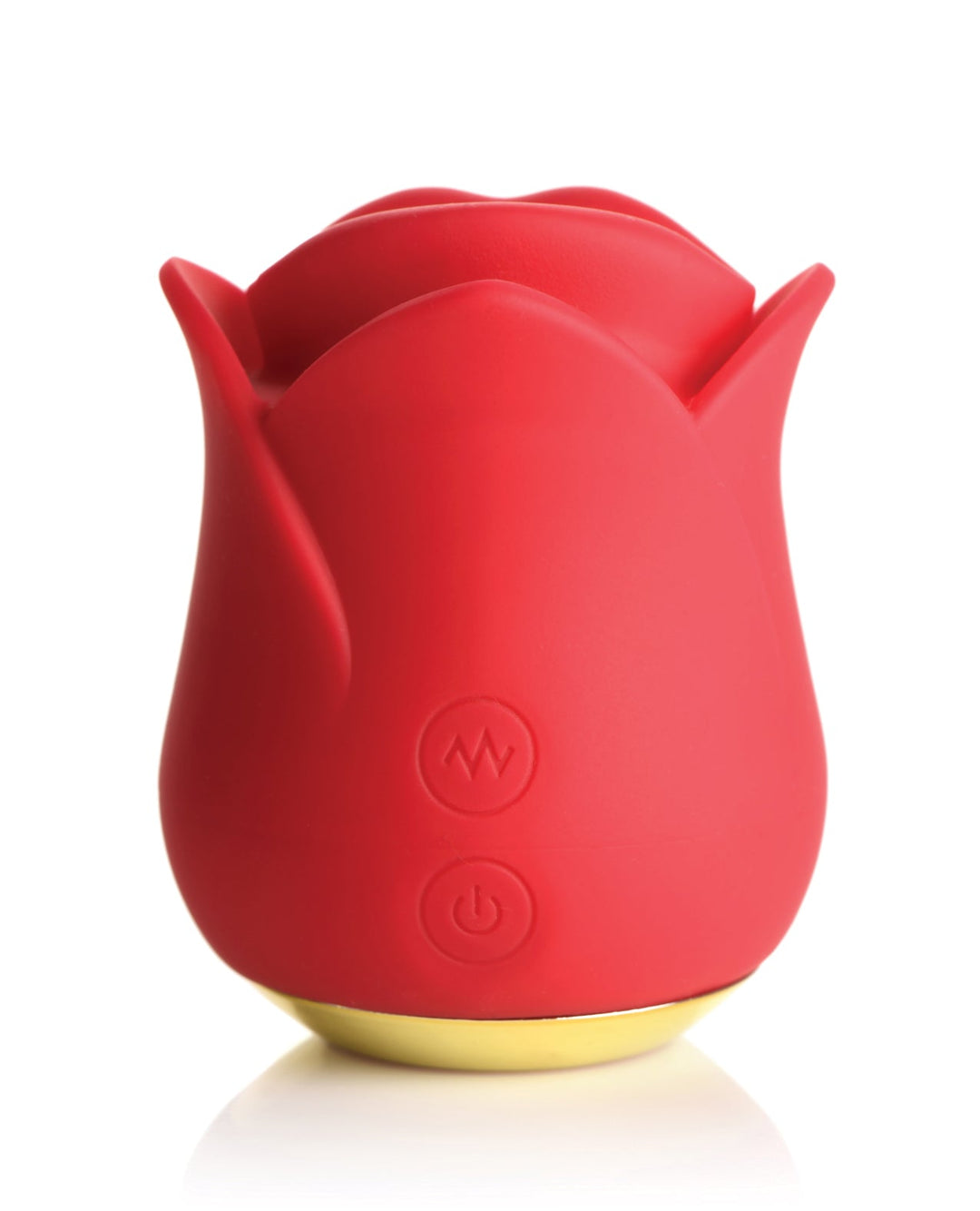 Xr LLC Lickgasm Sweet Kiss Kissing &amp; Vibrating Clitoral Stimulator - Red Vibrators