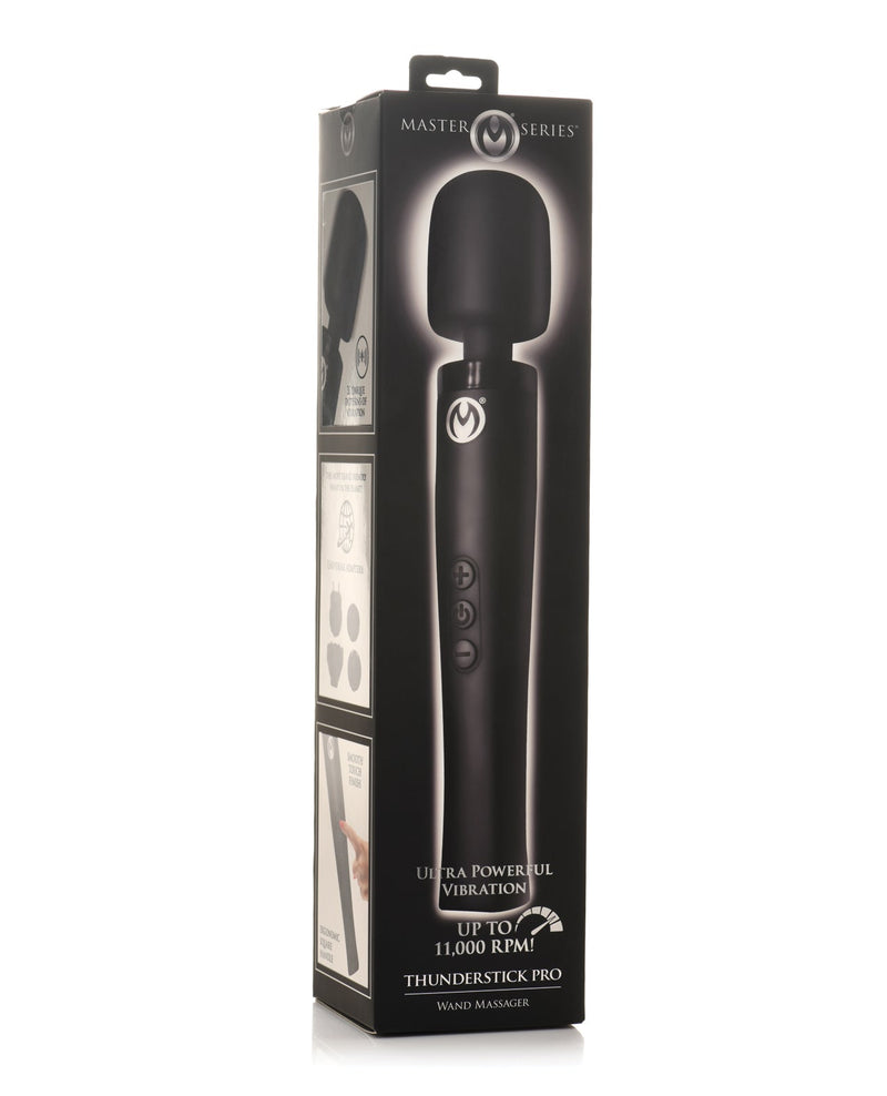 Xr LLC Master Series Thunderstick Pro Wand Massager - Black Vibrators