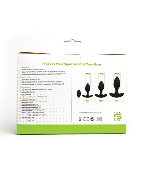 665 INC Sport Fucker Motovibe Plug N Play Kit - Black Anal Toys