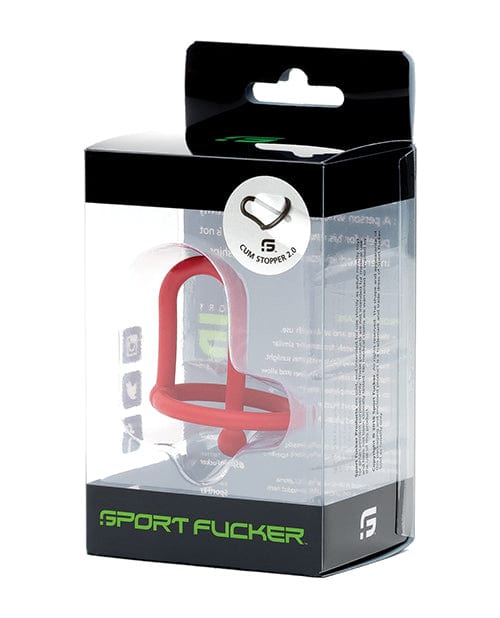665 INC Sport Fucker Cum Stopper 2.0 Red Kink &amp; BDSM