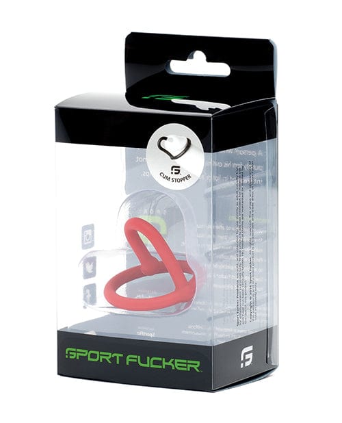 665 INC Sport Fucker Cum Stopper Red Kink &amp; BDSM