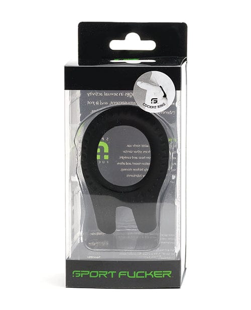 665 INC Sport Fucker Cockpit Cockring Black Penis Toys