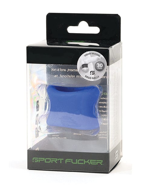 665 INC Sport Fucker Ergo Balls - 30mm Blue Penis Toys