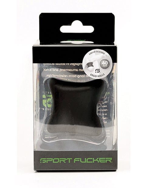 665 INC Sport Fucker Ergo Balls - 40mm Black Penis Toys