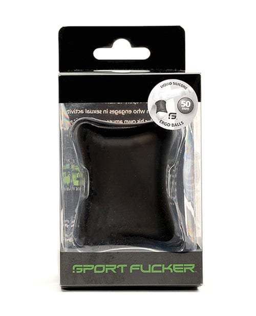 665 INC Sport Fucker Ergo Balls - 50mm Black Penis Toys