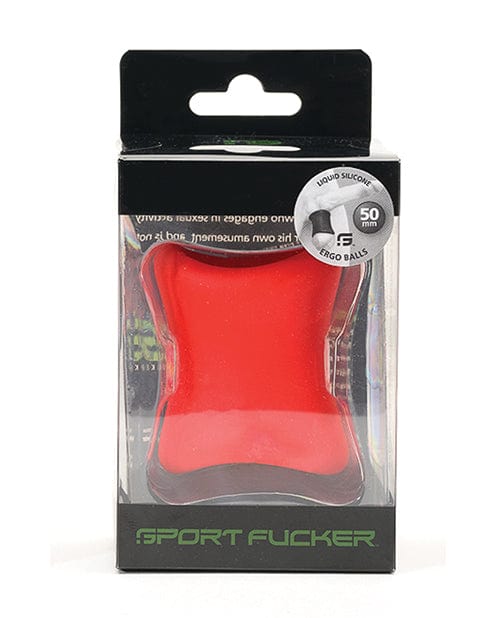 665 INC Sport Fucker Ergo Balls - 50mm Red Penis Toys
