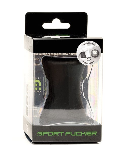 665 INC Sport Fucker Ergo Balls - 60mm Black Penis Toys