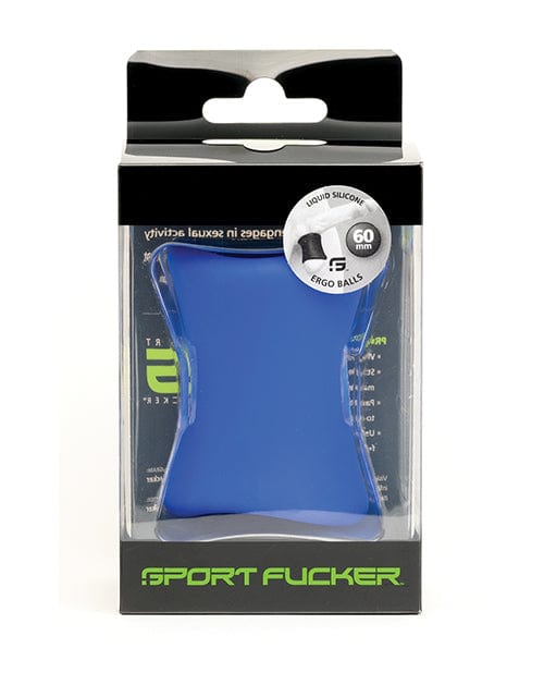 665 INC Sport Fucker Ergo Balls - 60mm Blue Penis Toys