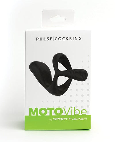 665 INC Sport Fucker Motovibe Pulse Cockring - Black Penis Toys
