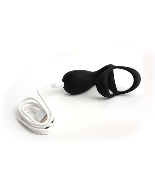 665 INC Sport Fucker Motovibe Pulse Cockring - Black Penis Toys