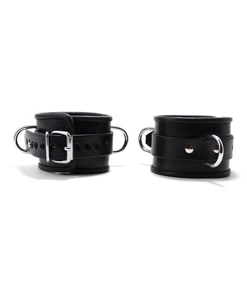 665 665 Padded Locking Ankle Restraint Black Kink &amp; BDSM