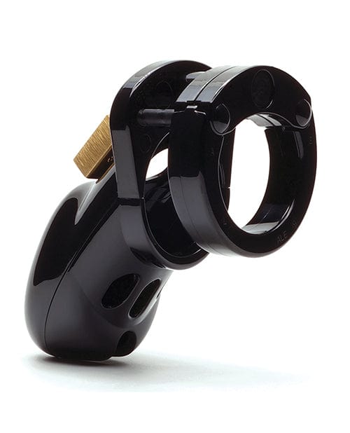 A.L. Enterprises Cb-3000 3" Cock Cage &amp; Lock Set Black Kink &amp; BDSM