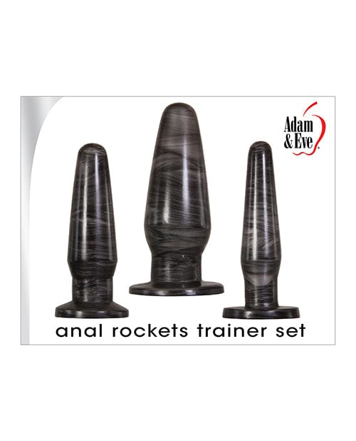 Adam & Eve Adam & Eve Anal Rockets Trainer Set - Grey Anal Toys
