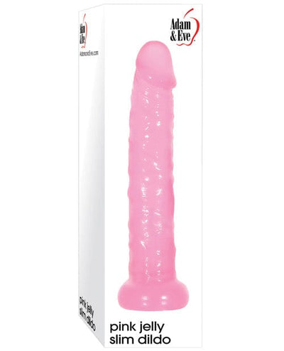 Adam & Eve Adam & Eve Jelly Slim Dildo - Pink Dildos