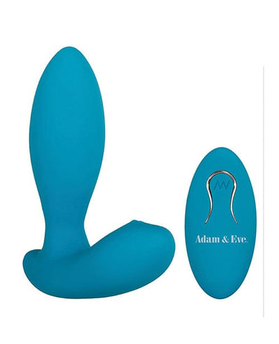 Adam & Eve Adam & Eve Eve's G Spot Thumper with Clit Motion Massager - Teal Vibrators