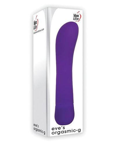 Adam & Eve Adam & Eve Eve's Orgasmic G Silicone Vibrator - Purple Vibrators