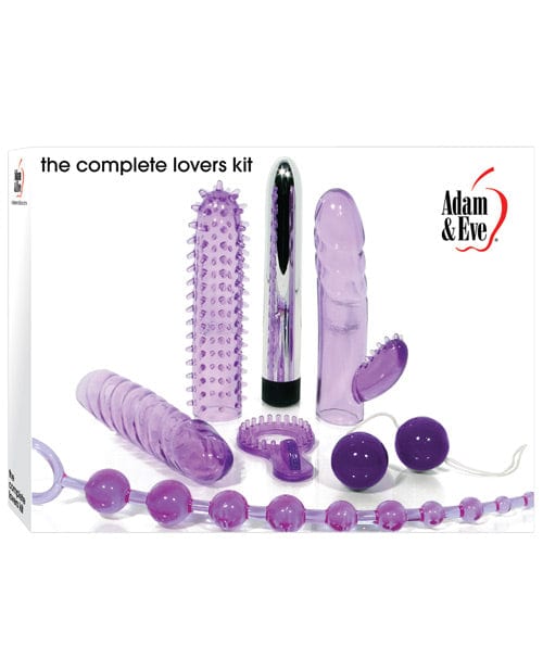 Adam & Eve Adam & Eve The Complete Lovers Kit - Purple Vibrators