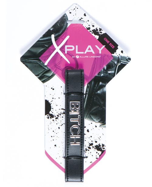 Allure Lingerie XPLAY Talk Dirty To Me Collar Kink &amp; BDSM