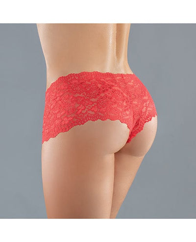 Allure Lingerie Adore Candy Apple Panty One Size Fits Most Red Lingerie & Costumes