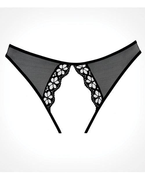 Adore Mirabelle Plum Panty Black One Size Fits Most