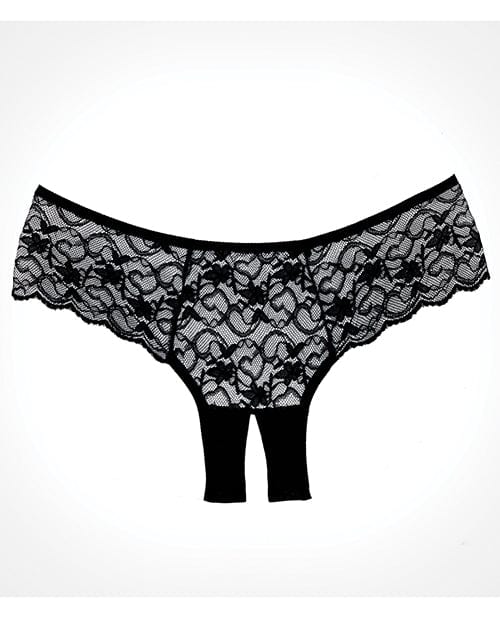 Allure Lingerie Adore Sweetheart Panty Black One Size Fits Most Lingerie & Costumes