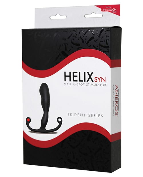 Aneros Aneros Helix Syn Trident Series Prostate Stimulator - Black Anal Toys