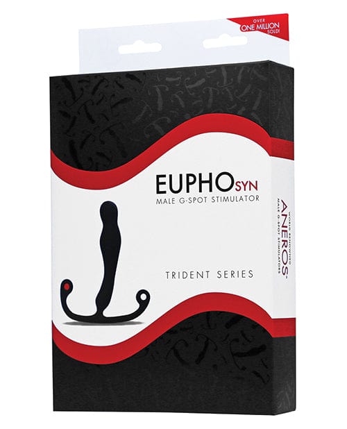 Aneros Aneros Trident Series Prostate Stimulator Eupho Syn Trident - Black Anal Toys