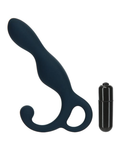 B.M.S. Enterprises Lux Active Lx1 5.75" Silicone Anal Trainer - Dark Blue Anal Toys