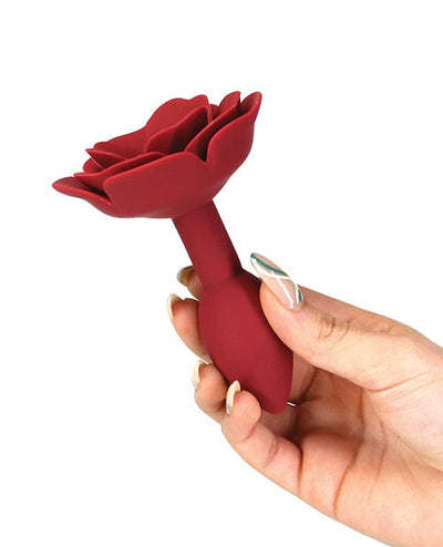 B.M.S. Enterprises Lux Active Red Rose Silicone Anal Plug Anal Toys