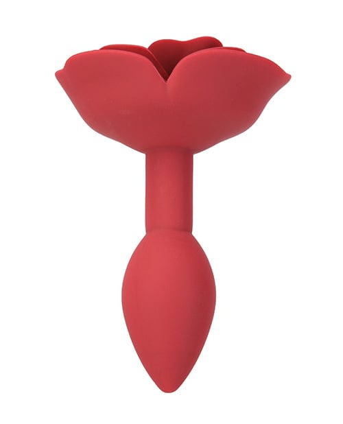 B.M.S. Enterprises Lux Active Red Rose Silicone Anal Plug Anal Toys