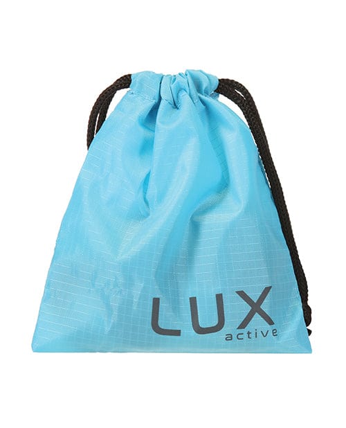 B.M.S. Enterprises Lux Active Throb Anal Pulsating Massager with Remote - Dark Blue Anal Toys