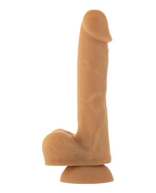 B.M.S. Enterprises Addiction Andrew 8" Bendable Dong - Caramel Dildos