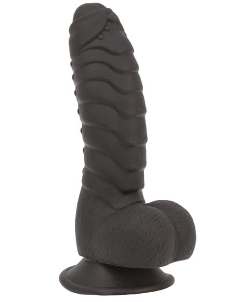 B.M.S. Enterprises Addiction Ben 7" Dildo - Black Dildos