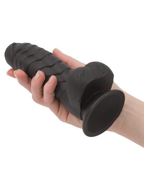 B.M.S. Enterprises Addiction Ben 7" Dildo - Black Dildos