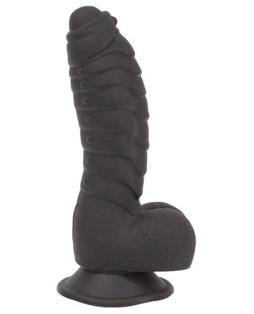 B.M.S. Enterprises Addiction Ben 7" Dildo - Black Dildos