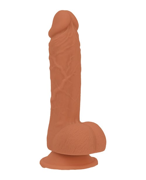 B.M.S. Enterprises Addiction Steven 7.5" Dildo - Caramel Dildos