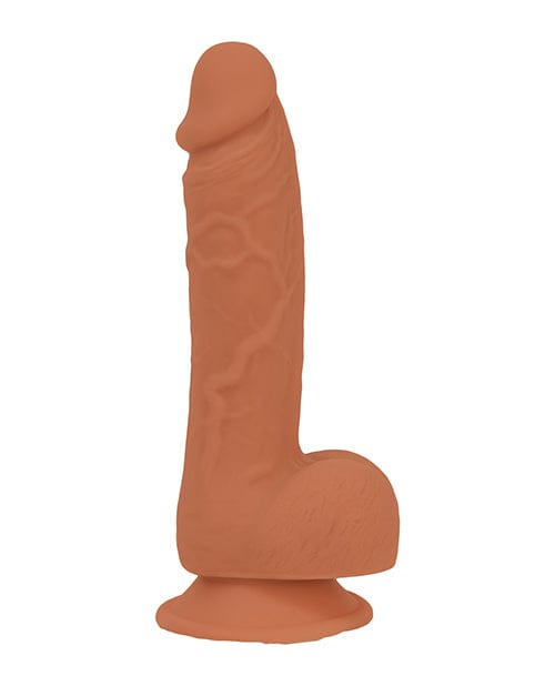B.M.S. Enterprises Addiction Steven 7.5" Dildo - Caramel Dildos