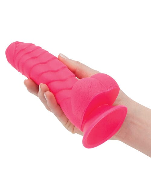 B.M.S. Enterprises Addiction Tom 7" Dildo - Hot Pink Dildos