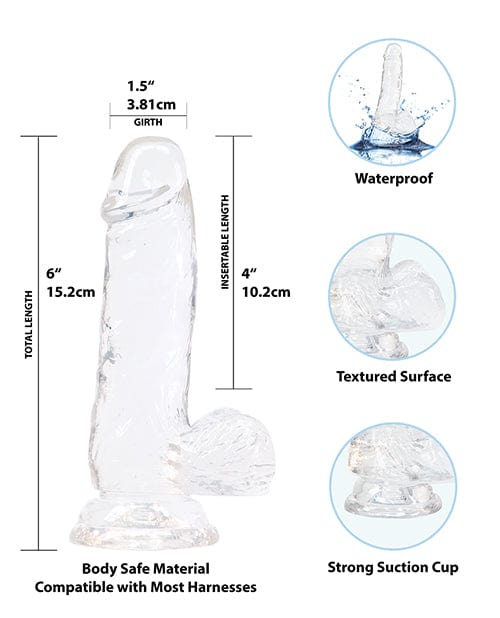 B.M.S. Enterprises Crystal Addiction Dong Dildos